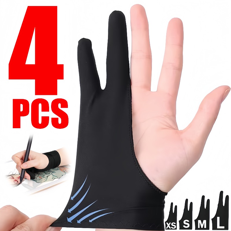 Drawing Glove Artist - 아크릴 섬유 안티 터치 드로잉 장갑