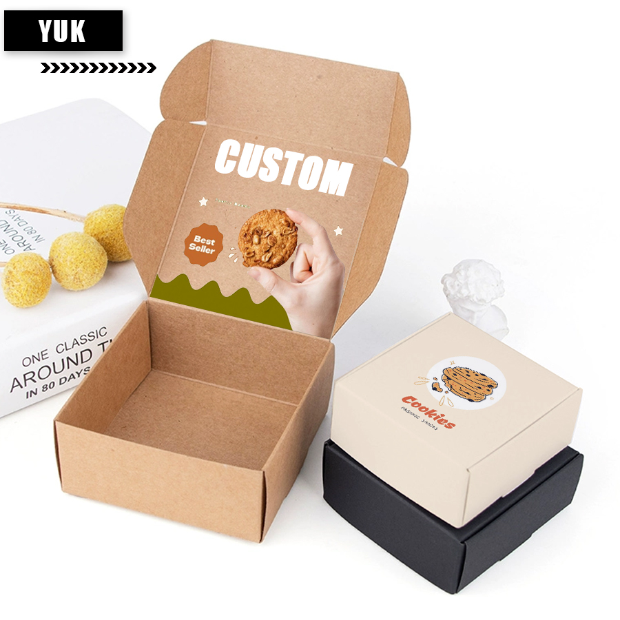 Zebra Tablet Accessories - 골판지 커스텀 프린트 쿠키 상자, 비누