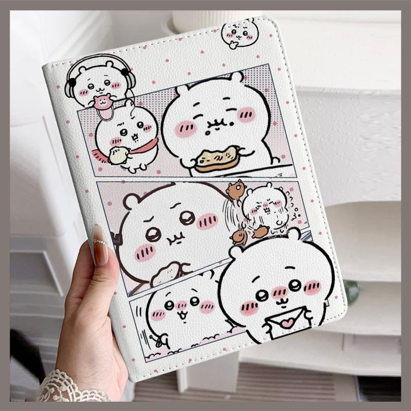 Tablet Cute Accessories - 귀여운 치이카와 아이패드 케이스, 펜슬 슬롯이
