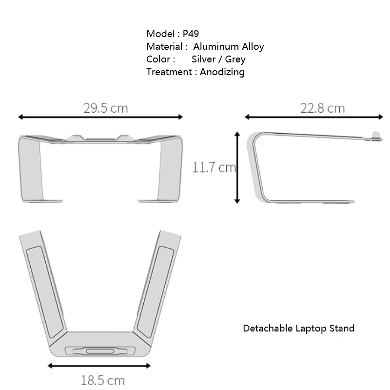 높이 조절이 가능한 알루미늄 게이밍 노트북 스탠드 -  - Cooling Stand Tablet 리뷰 및 가격