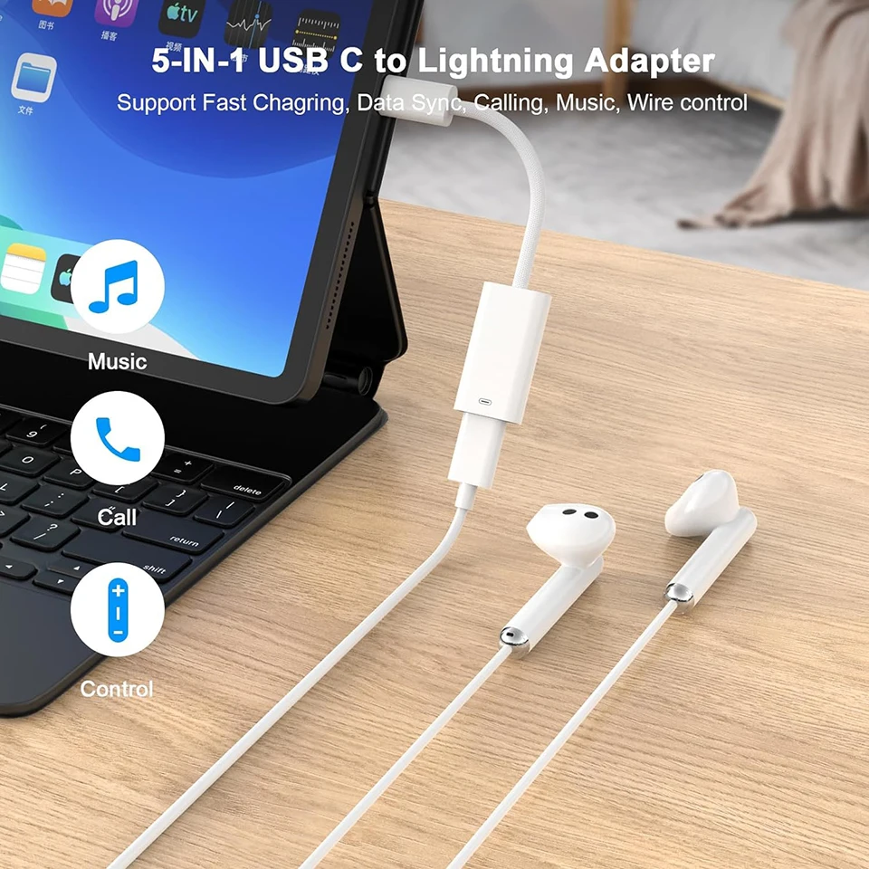 아이폰 15 프로맥스용 C타입-iOS 이어폰 변환기,  - Wired Earphone Lightning 리뷰 및 가격
