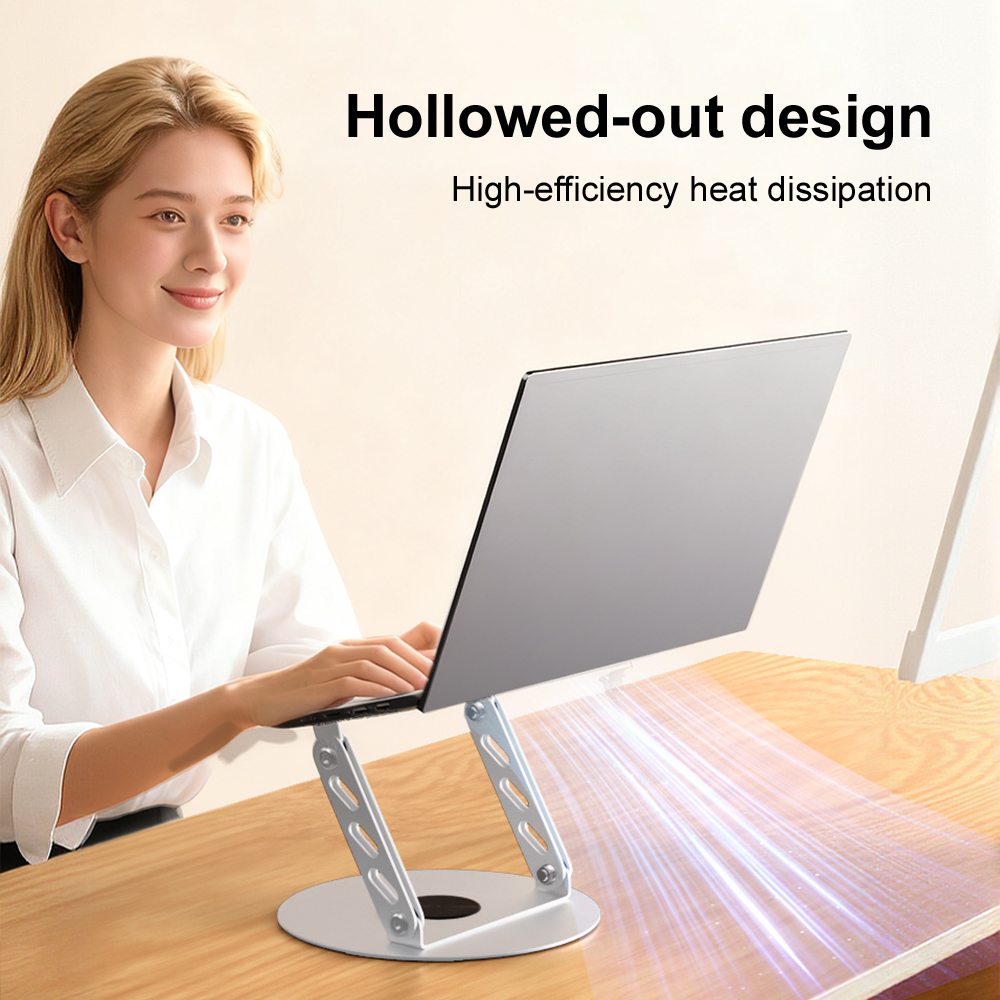 360 °   회전 가능한 알루미늄 합금 노트북 스탠드 - Cooling Stand Tablet 리뷰 및 가격