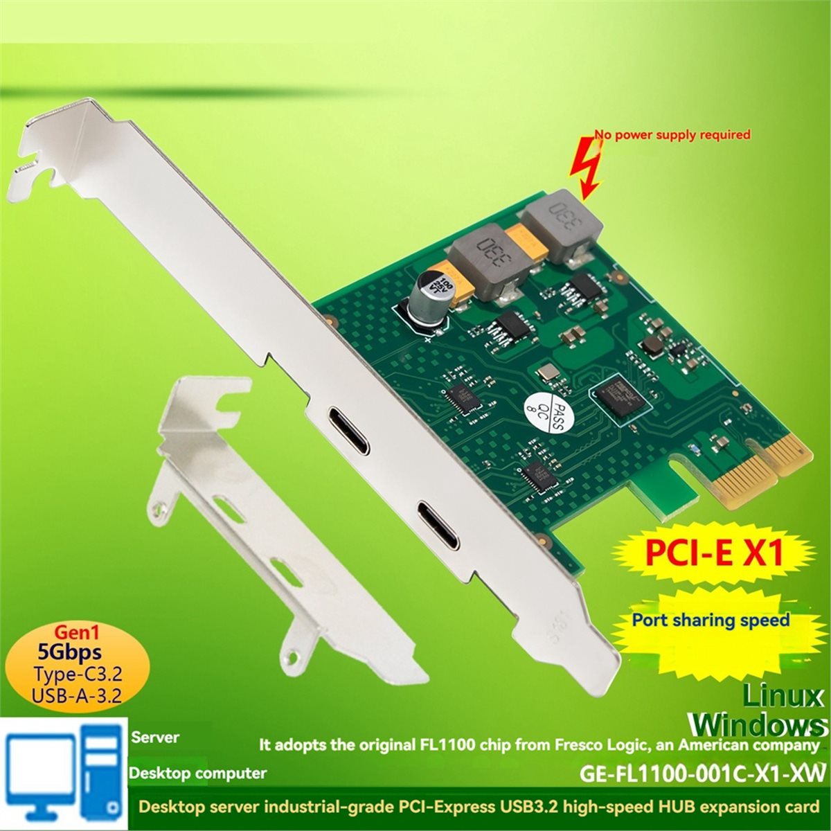 새로운 공장~USB3.0 PCI-E 확장 카드 USB- - Usb Hub Type C 리뷰 및 가격