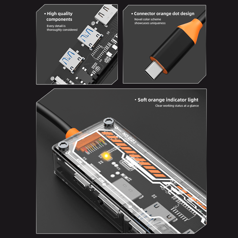 맥북 프로/에어용 6-in-1 USB-C 허브, 타입- - Usb Hub Type C 리뷰 및 가격