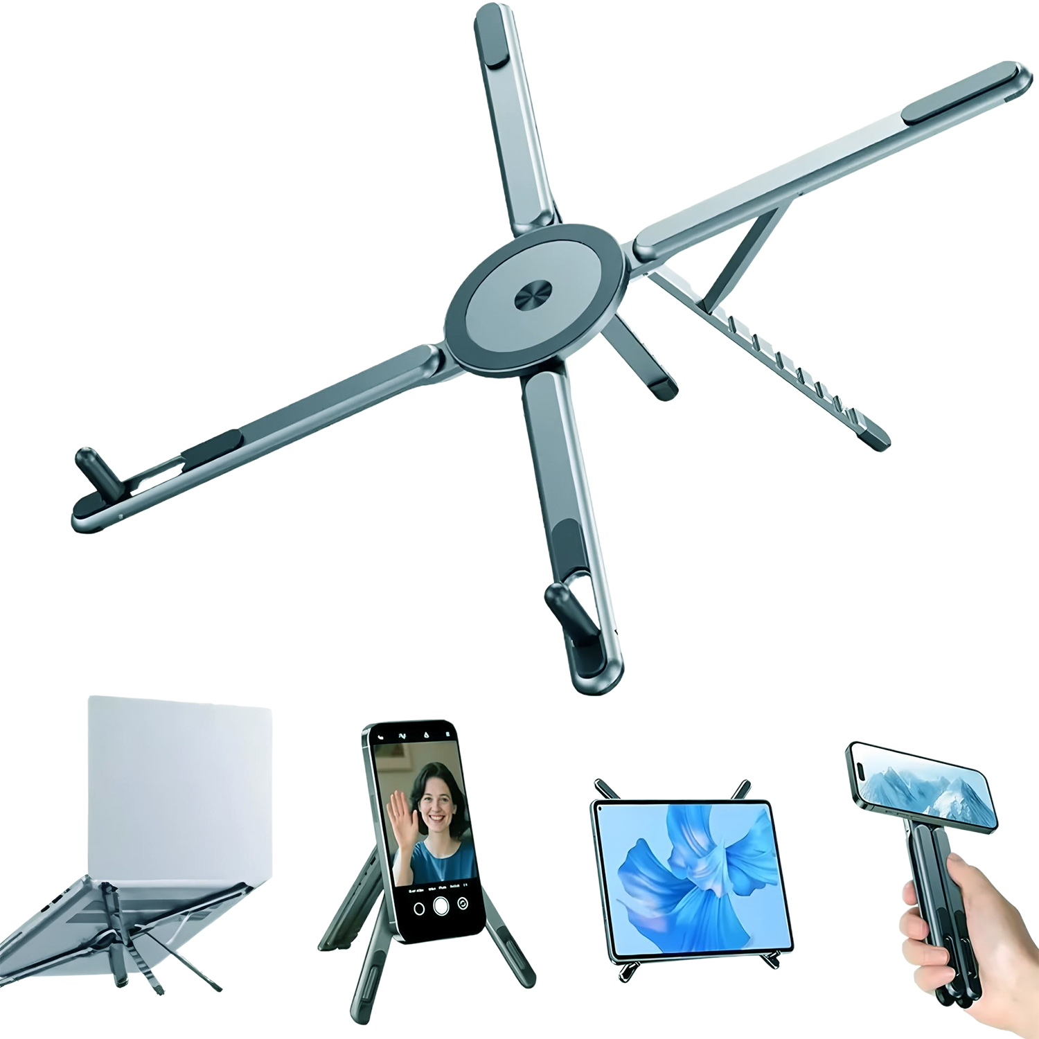 접이식 자기 노트북 스탠드 ABS 플라스틱 휴대용 조절 - Cooling Stand Tablet 리뷰 및 가격