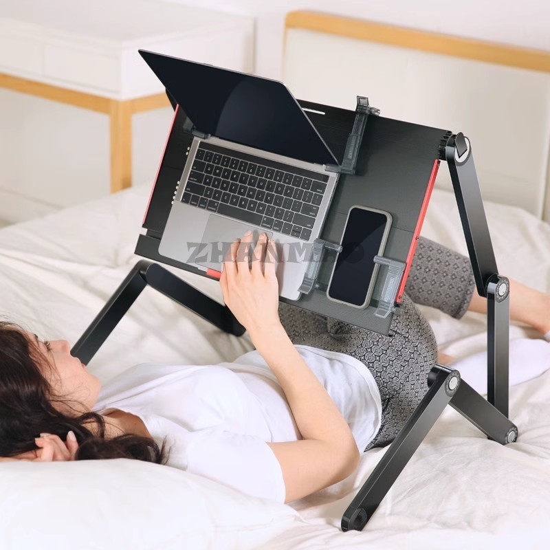 침대 위에 누워 있음, 노트북 책상, 접이식 태블릿 스 - Tablet Lap Desk 리뷰 및 가격