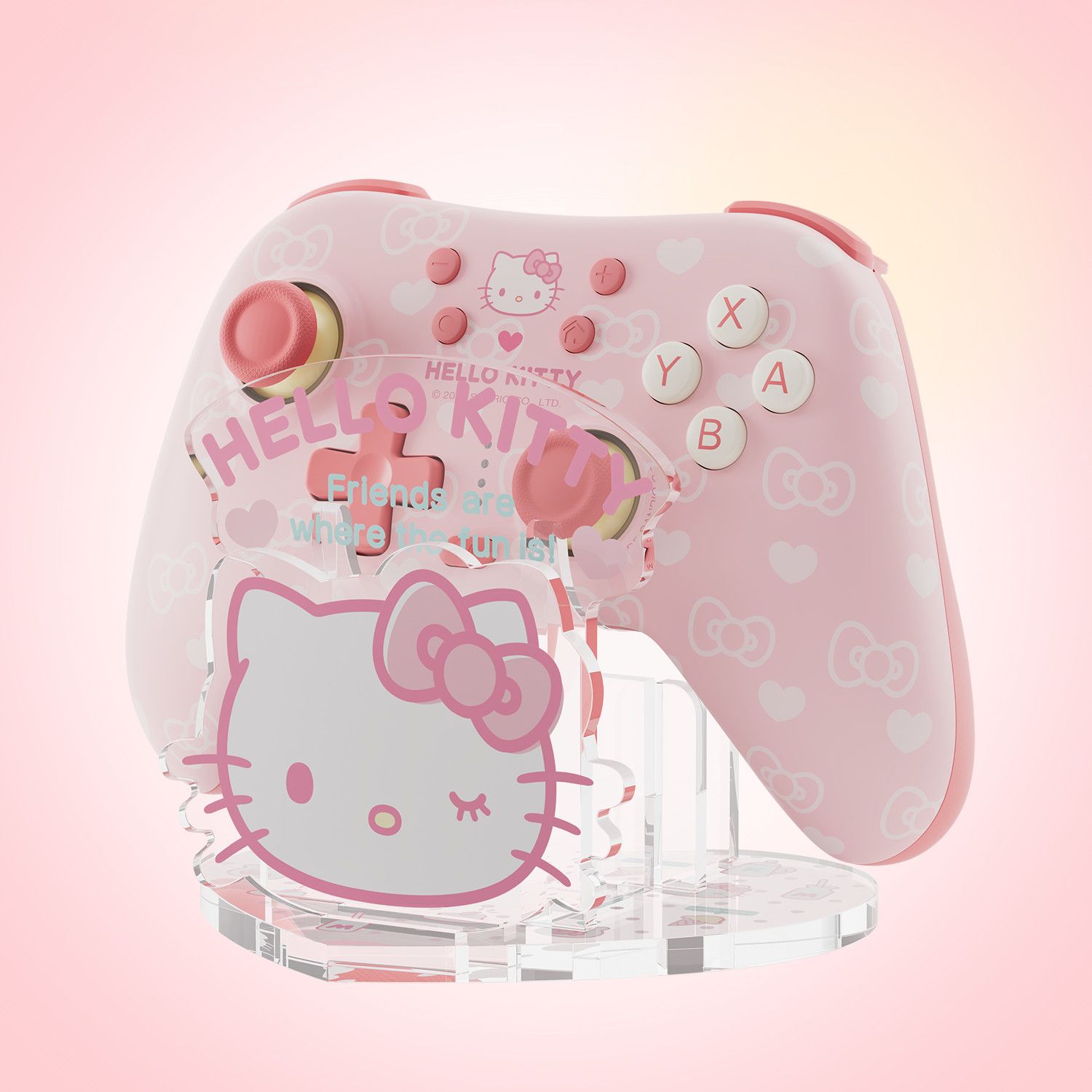 카와이 산리오 헬로 키티 게임 핸들 무선 어댑터 스위치 - Tablet Cute Accessories 리뷰 및 가격